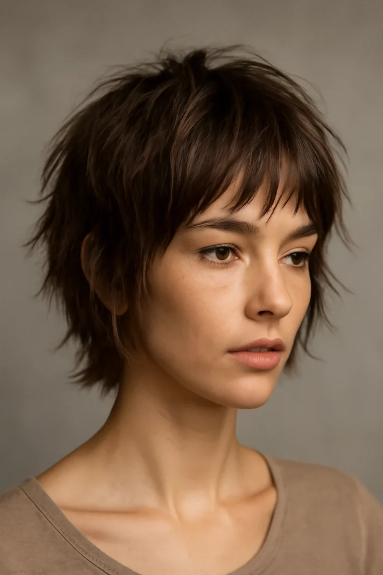 12 Short Haircuts Shaped For A Diamond Face