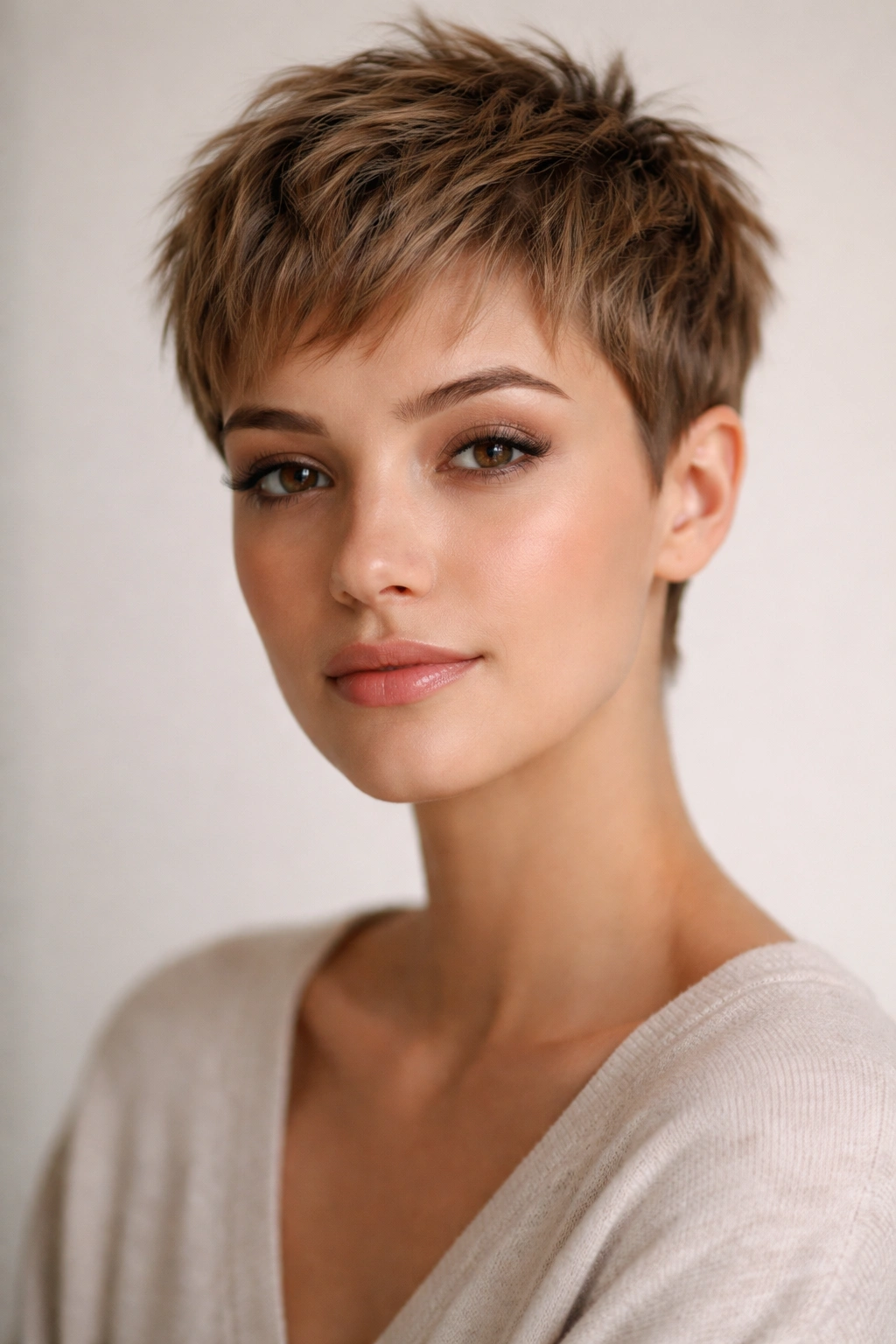 25 Short Haircuts Women Can T Stop Asking For 17 Short textured crop with choppy layers and natural texture