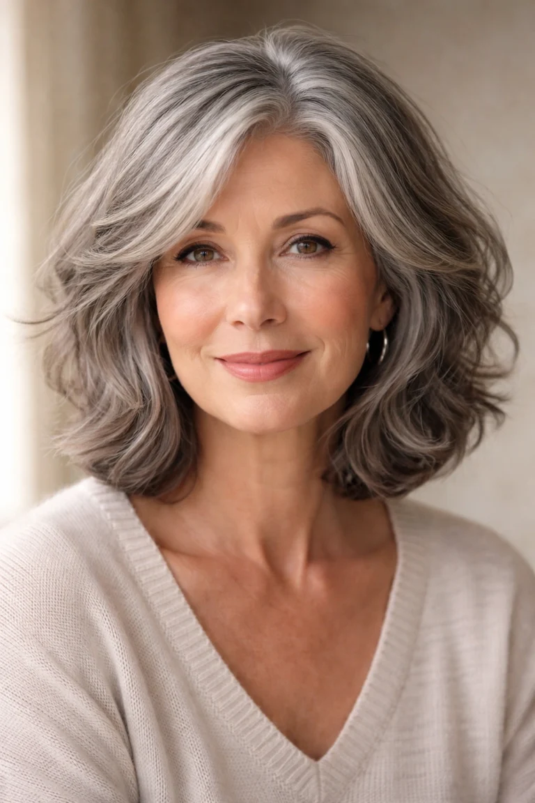 20 Haircuts For Women Over 60 By Face Shape