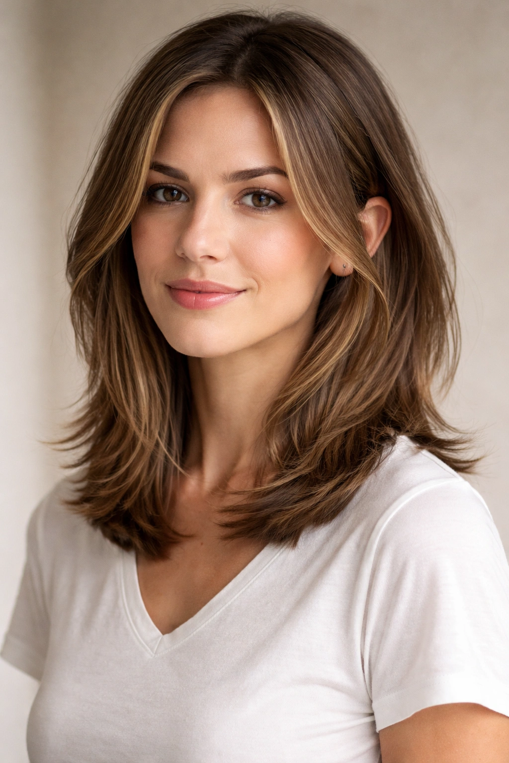 15 Low Maintenance Haircuts For Packed Schedules 8 Shoulder-length layered hairstyle with visible movement and layers