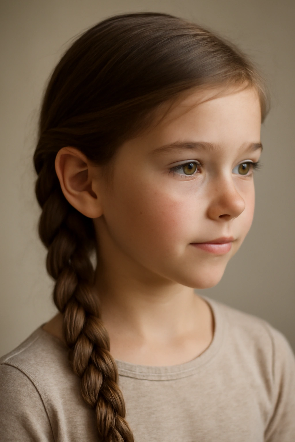 18 Kids Braid Styles That Work for School and Play 7 Close-up of a child with a single side braid along the temple