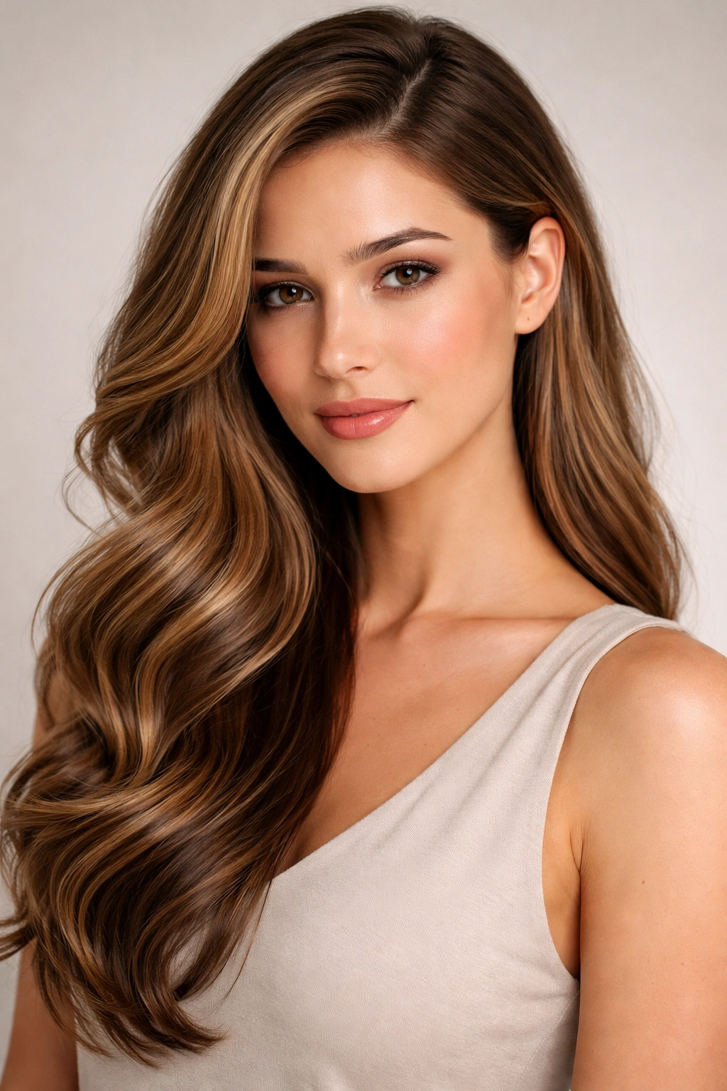 Long waves cascading to one side with side-swept part