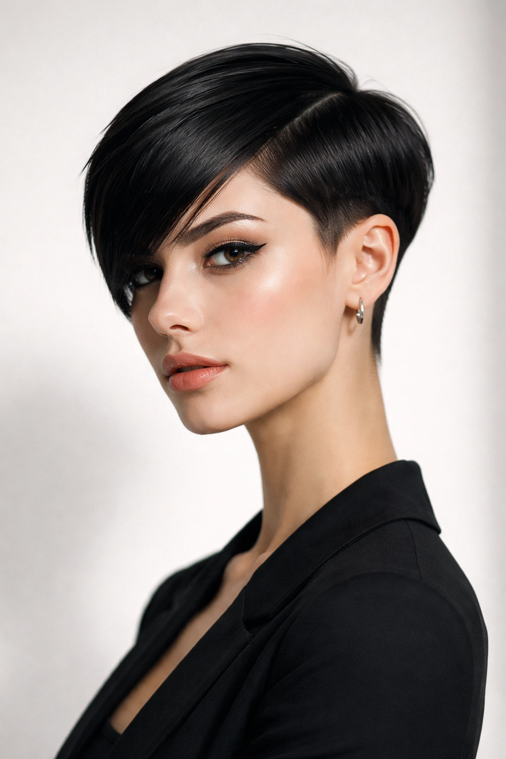 10 Edgy Pixie Cuts With Serious Attitude 6 Sleek geometric pixie with sharp lines and planes