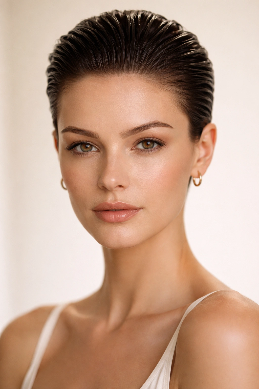 30 Pixie Cuts For Women Who Hate Fussing 4 Sleek pixie with hair slicked back for a polished look