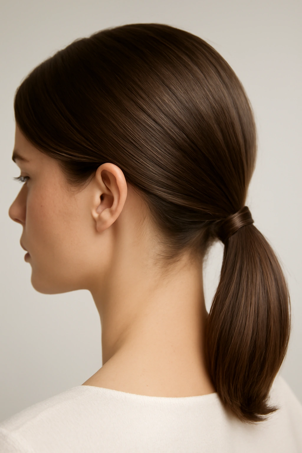 10 Wedding Hairstyles That Look Great on Bobs 5 Sleek side-swept ponytail on bob with tucked ends