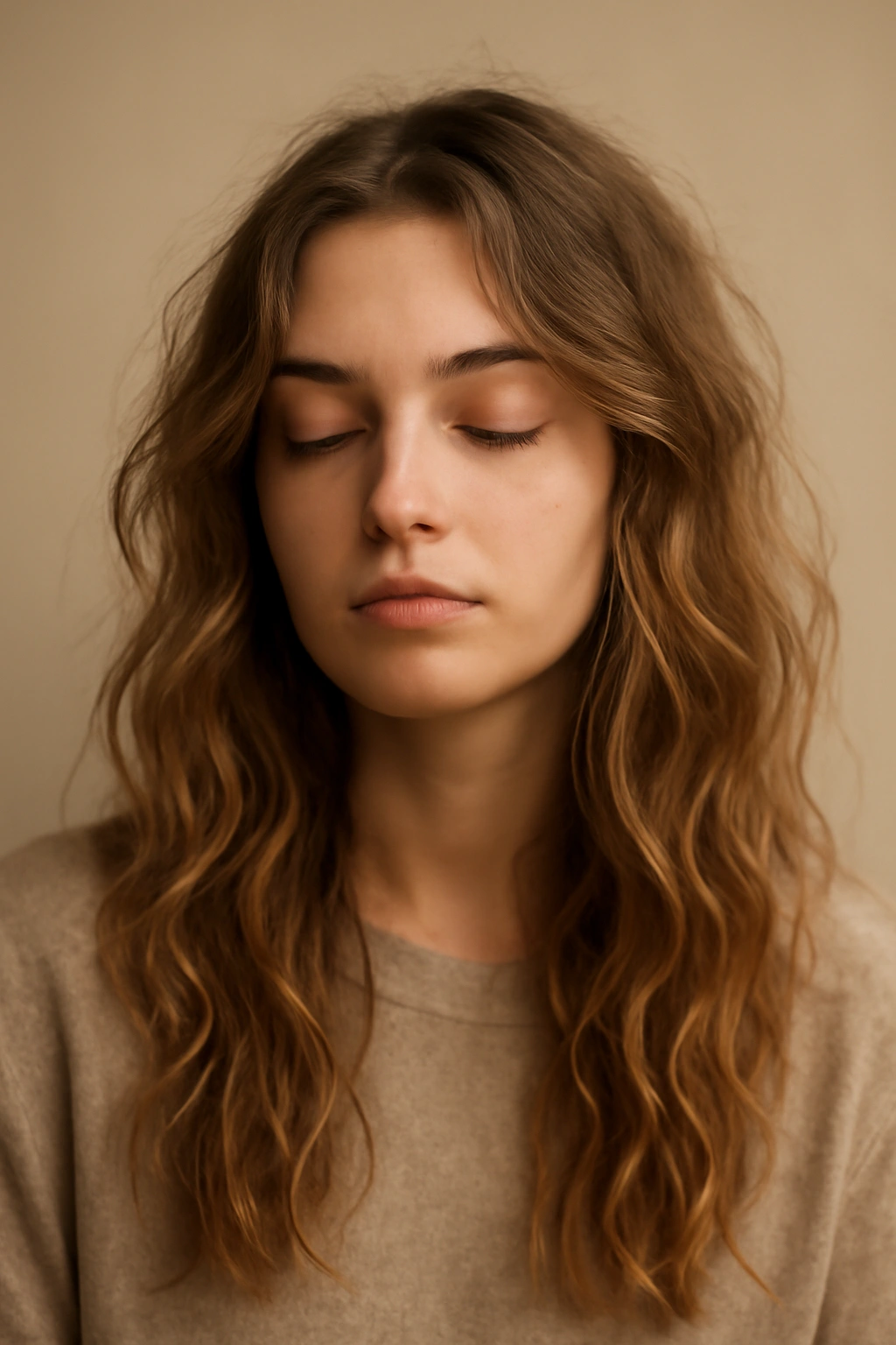 10 Quick Everyday Hairstyles in Under 5 Minutes 9 Loose undone waves with uneven texture for a sleepy girl look