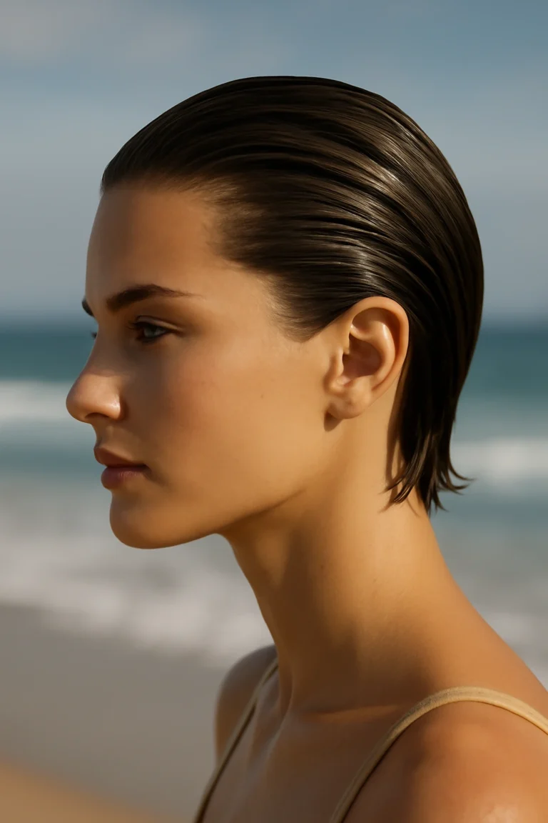 10 Beach Vacation Hairstyles for Short-Haired Women