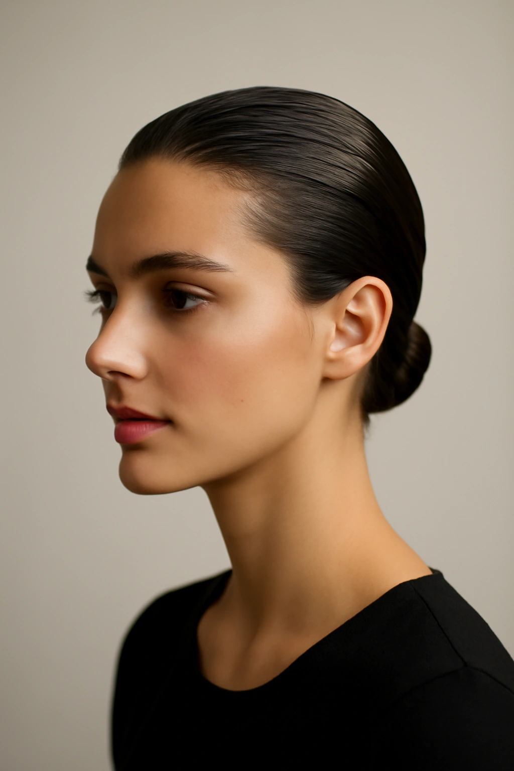 10 Cute Homecoming Hairstyles for Short Hair 10 Sleek slicked-back hairstyle with a polished finish.