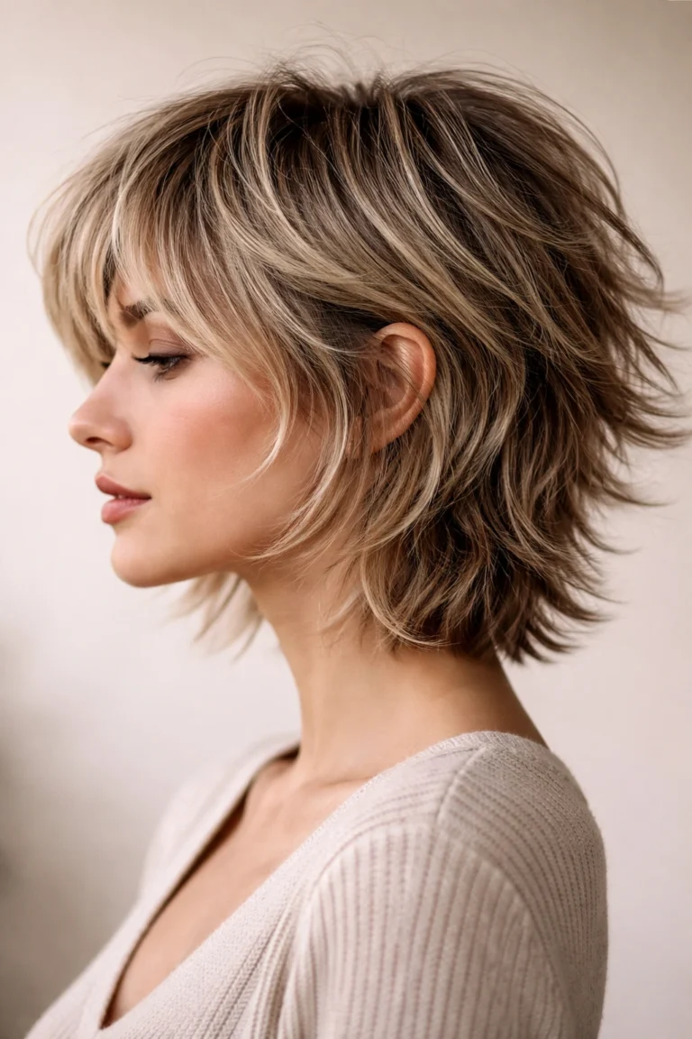 10 Feathered Short Haircuts with Soft Wispy Layers