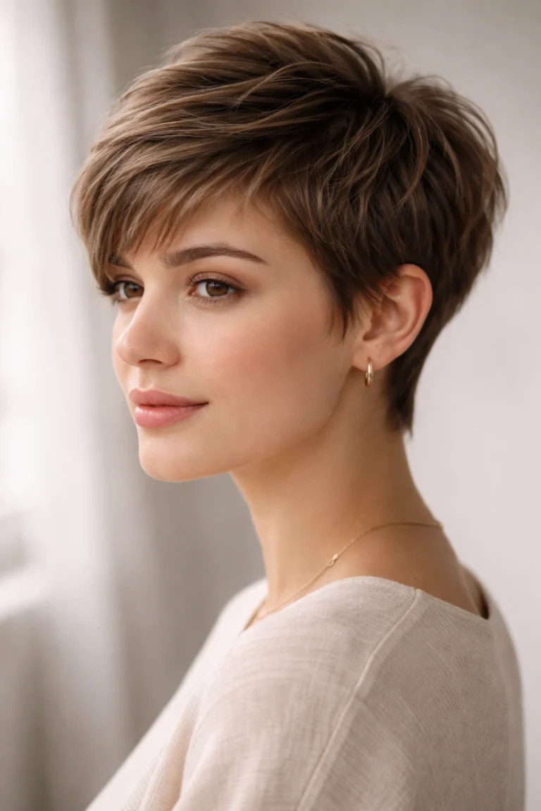 12 Pixie Cuts That Look Great on Rounder Faces