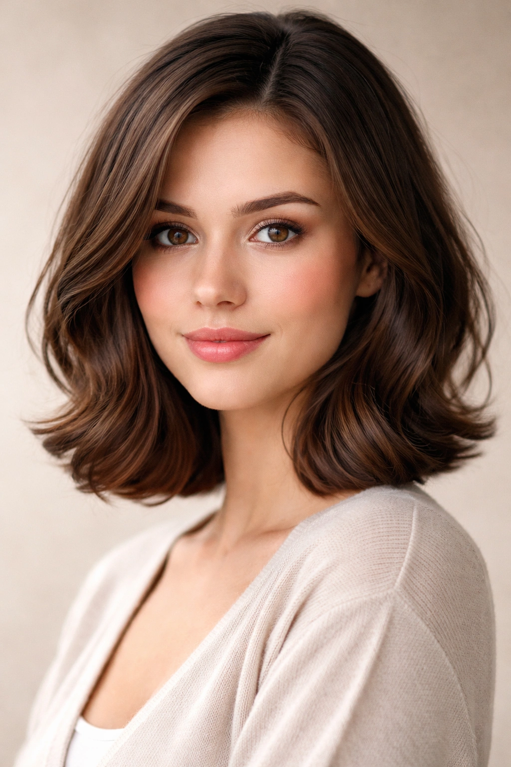 25 Bob Cuts Matched To Your Face Shape And Hair 3 Heart-shaped face with soft wave bob and medium hair
