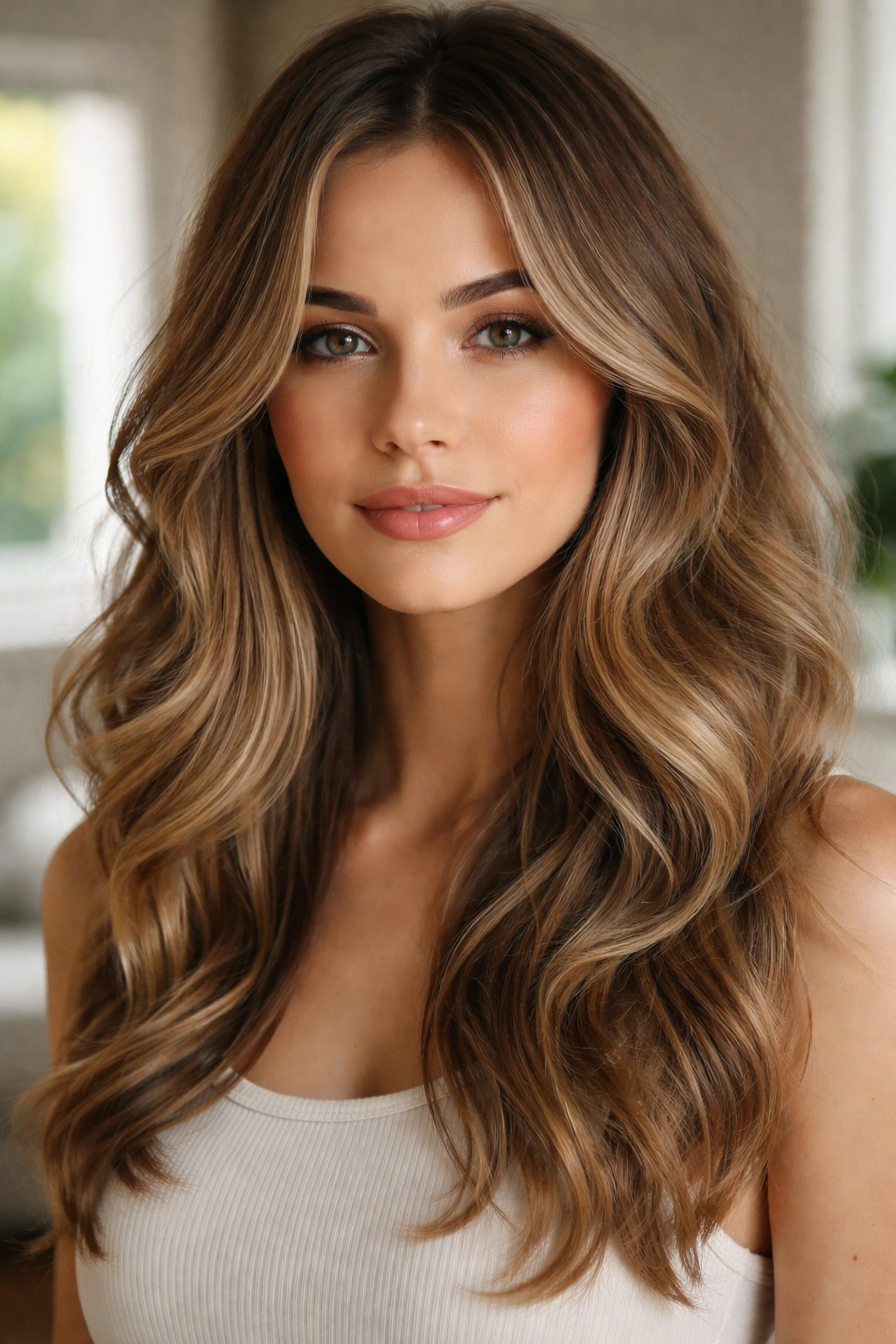12 Fine Wavy Hair Styles That Last All Day Long 6 Face-framing soft waves on fine hair portrait