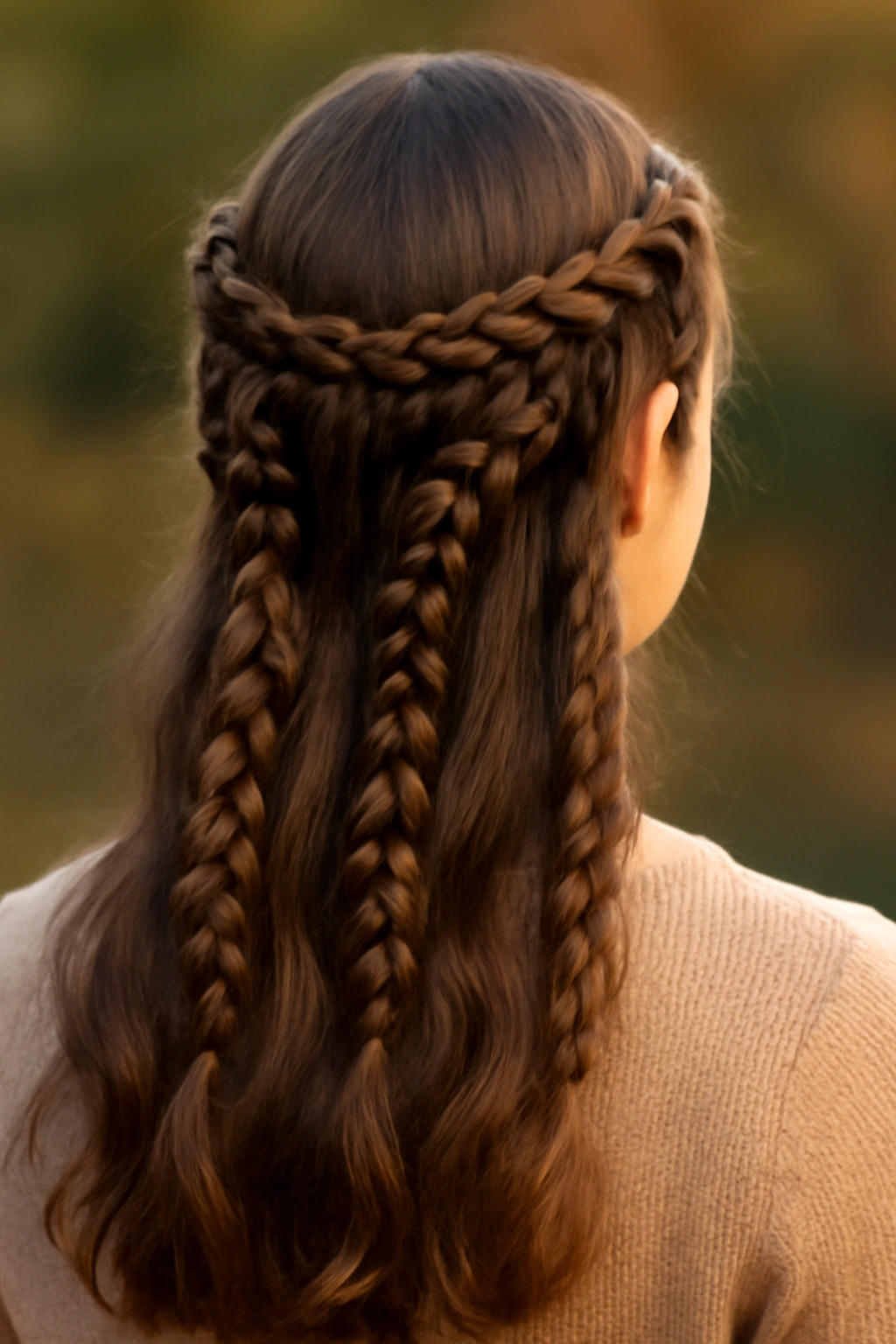 How to Do a Spiral Braid at Home Step by Step 15 Multiple spiral braid variations on one head