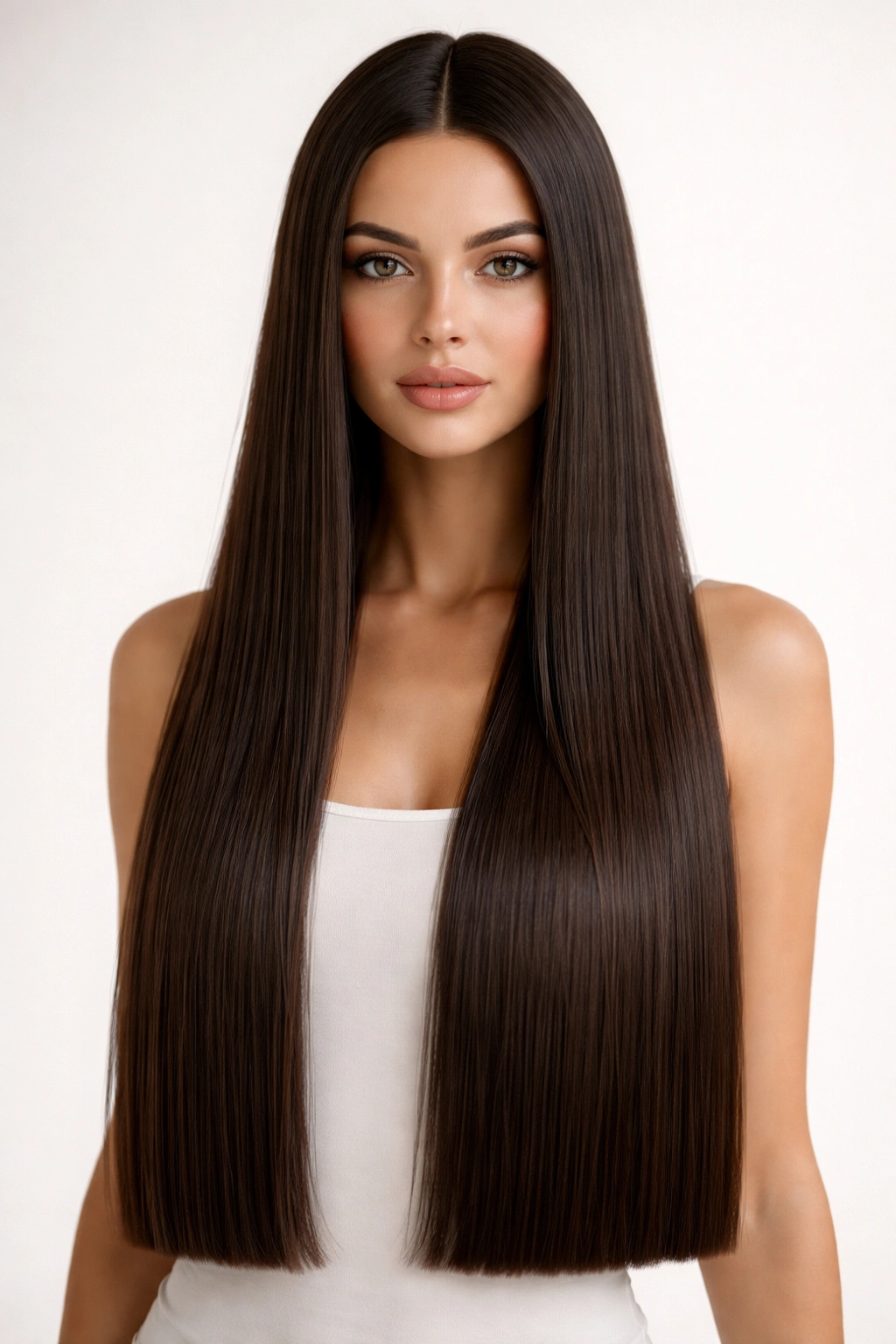 25 Long Haircuts For Women With Every Hair Type 21 Long straight hair with a blunt, uninterrupted cut