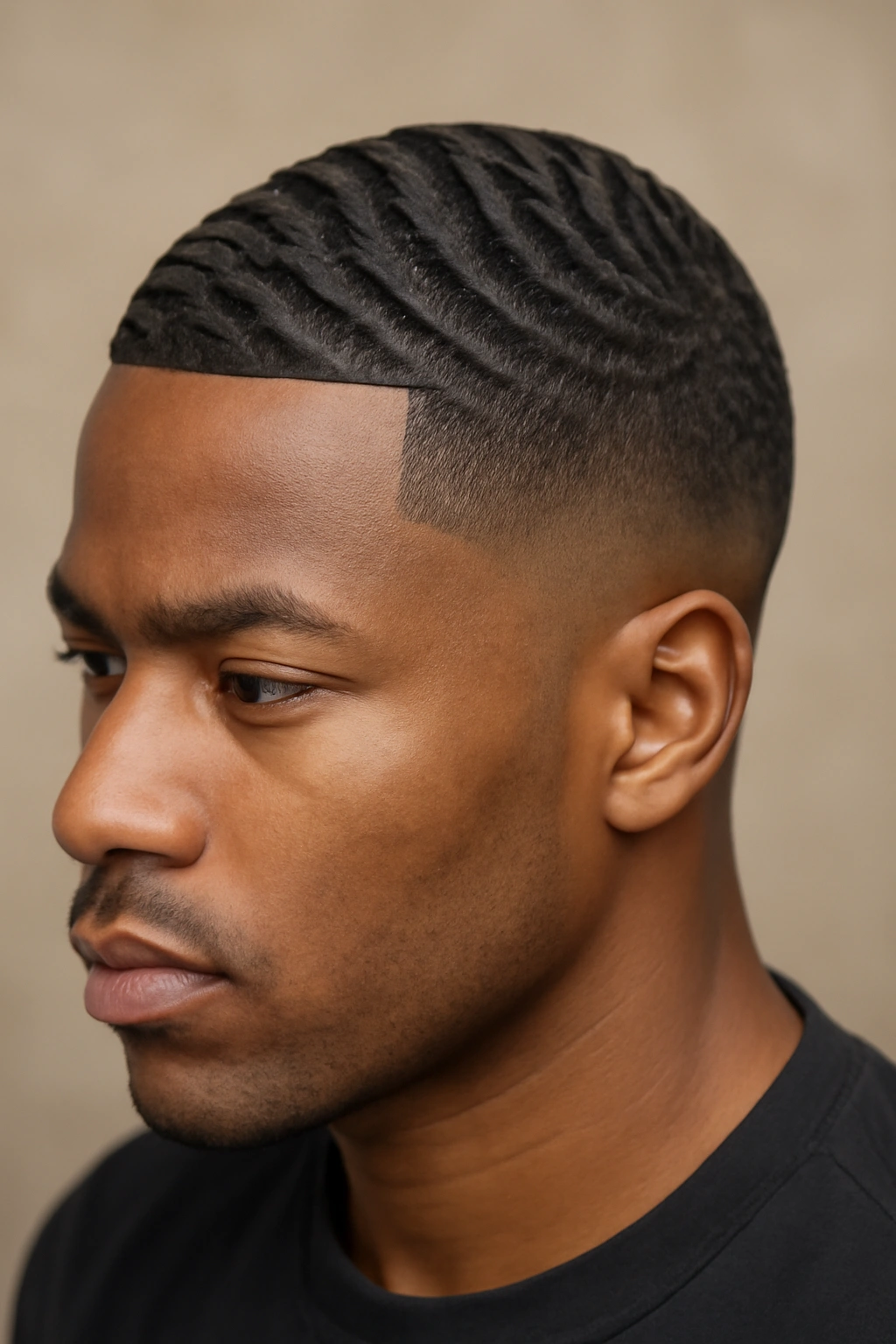 10 Short Sew In Styles Black Women Should Try Now 6 Structured waves with clean fade on crown; diagonal wave patterns.