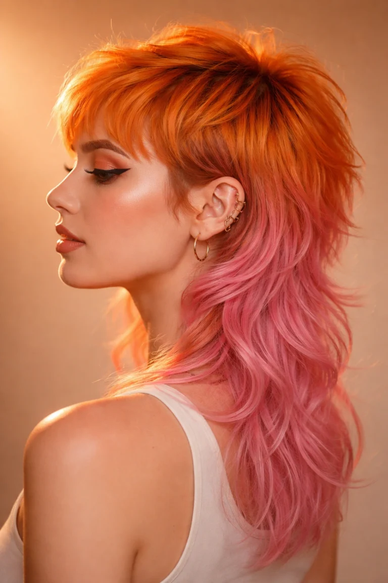 12 Colorful Mullet Haircuts to Inspire Your Next Cut