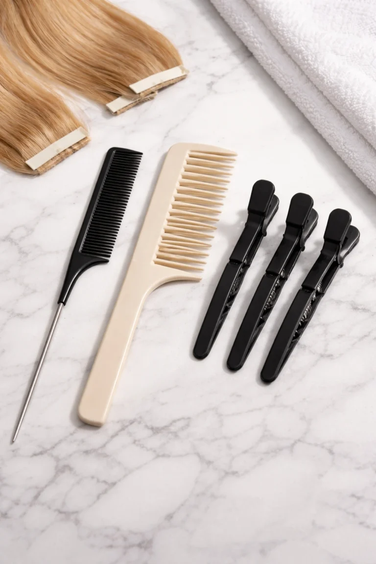 How to Remove Tape-In Hair Extensions Safely