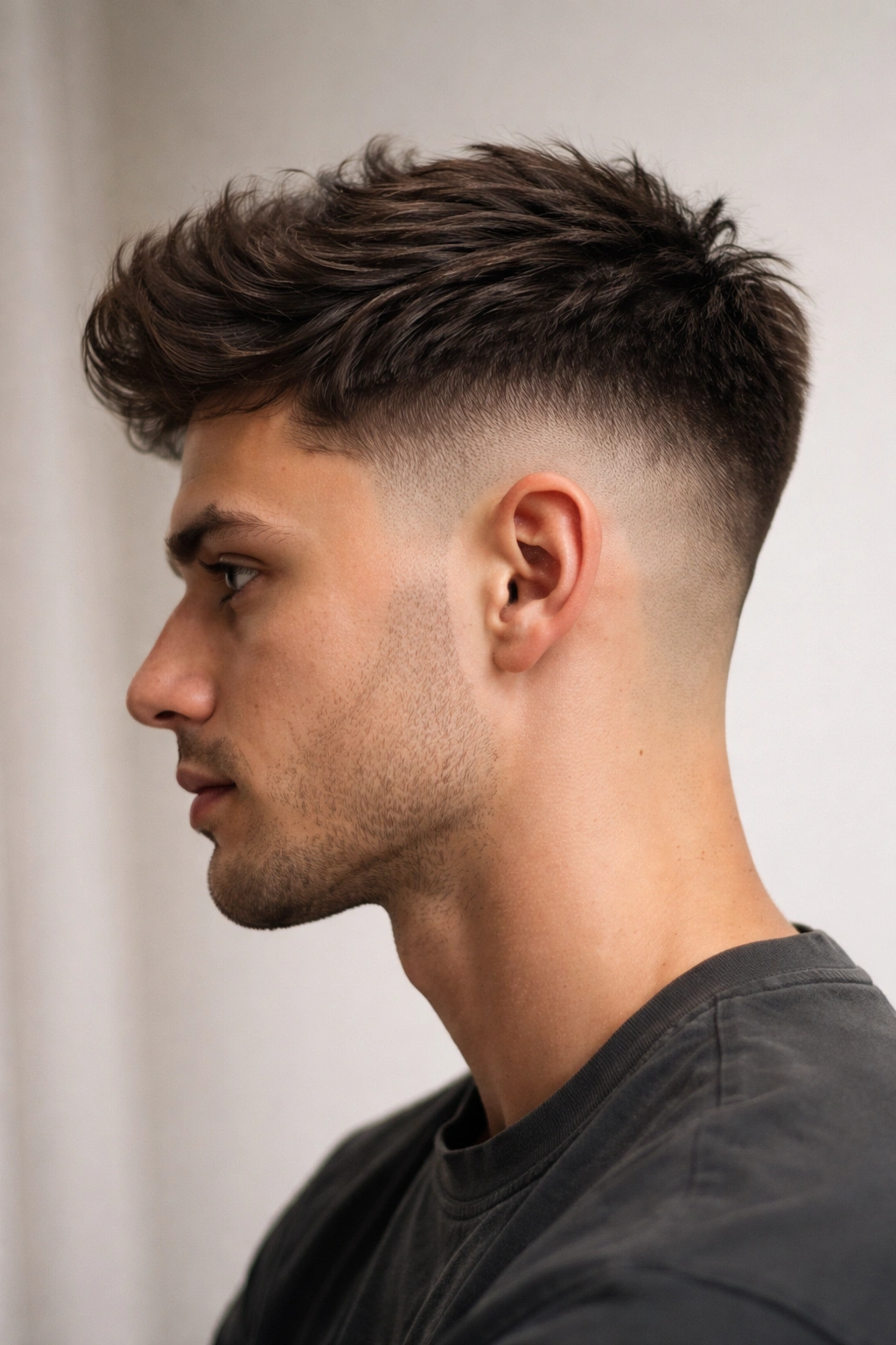 15 Easy Haircuts That Are Simple To Maintain 15 Tapered fade hairstyle with long top and gradual sides fade