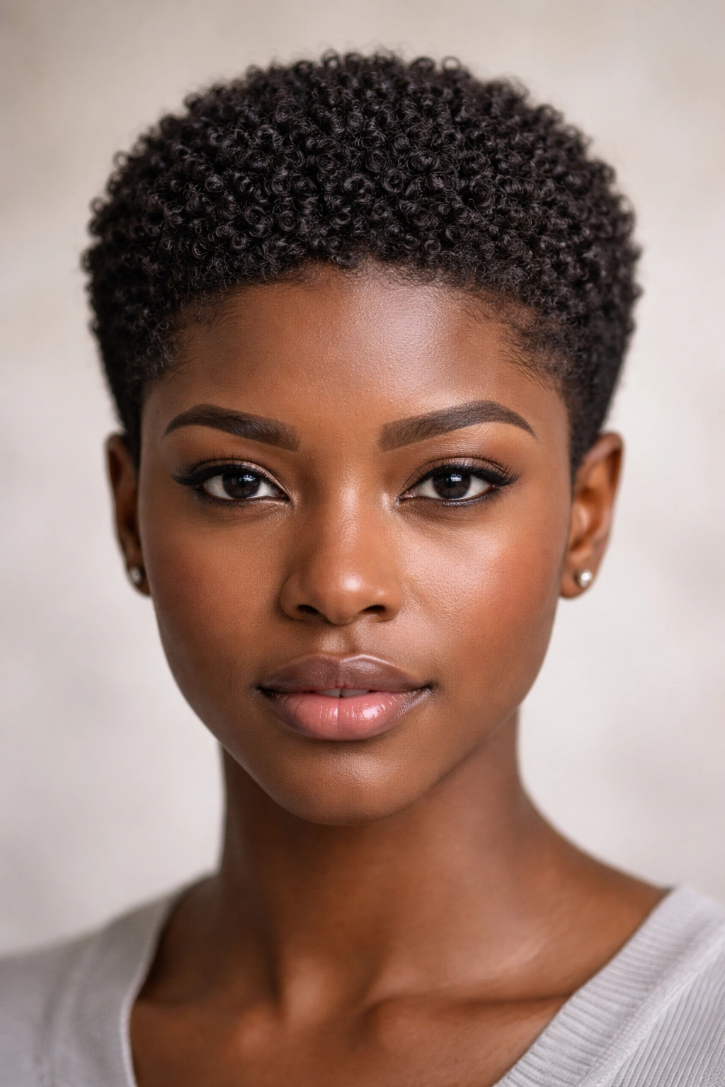 18 Haircuts For Natural Hair Sorted By Curl Type 17 Short, precise 4C textured crop with even crown texture