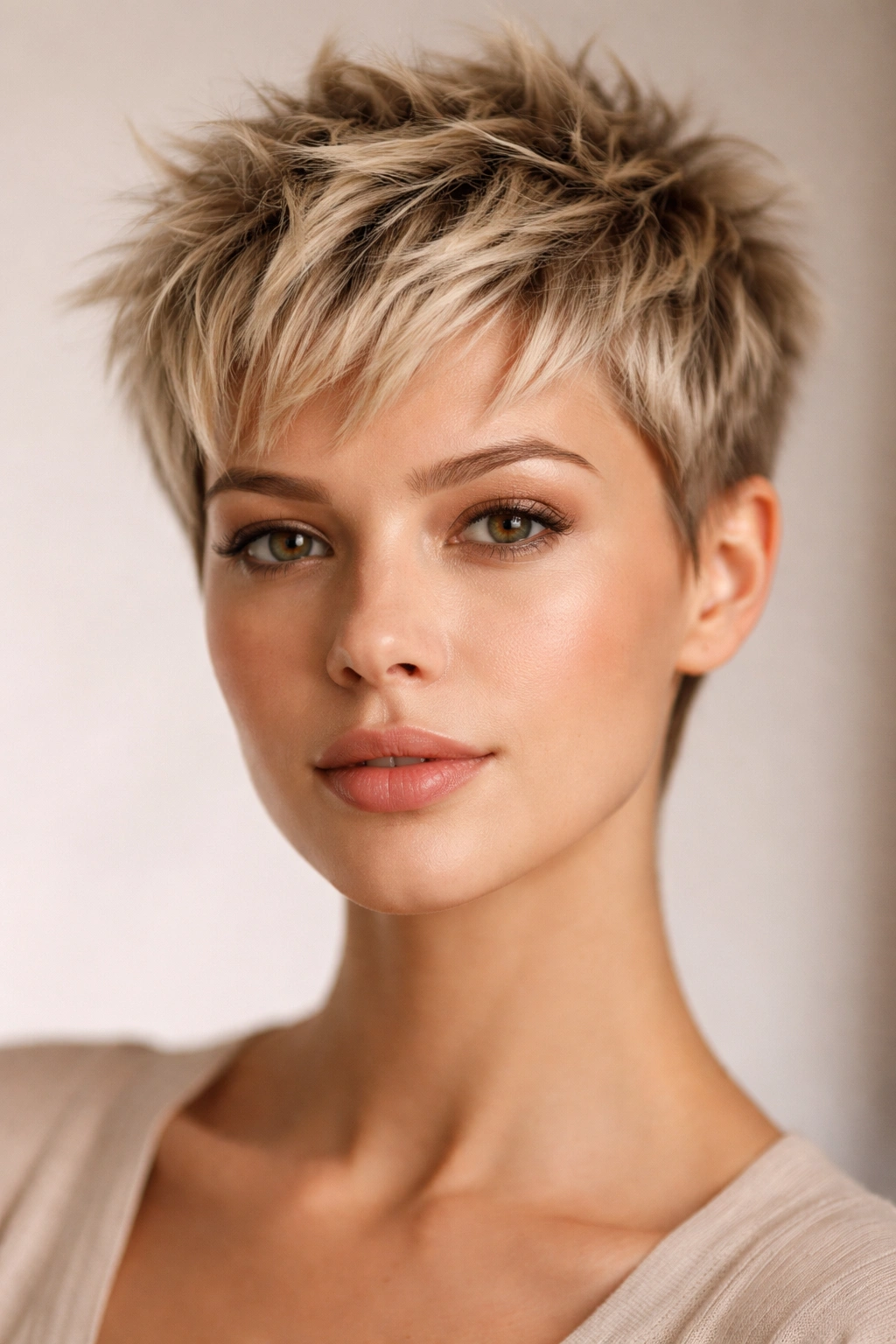 20 Haircuts That Give Fine Hair Instant Fullness 7 Close-up of a person with a textured crop hairstyle showing maximum fullness at the roots