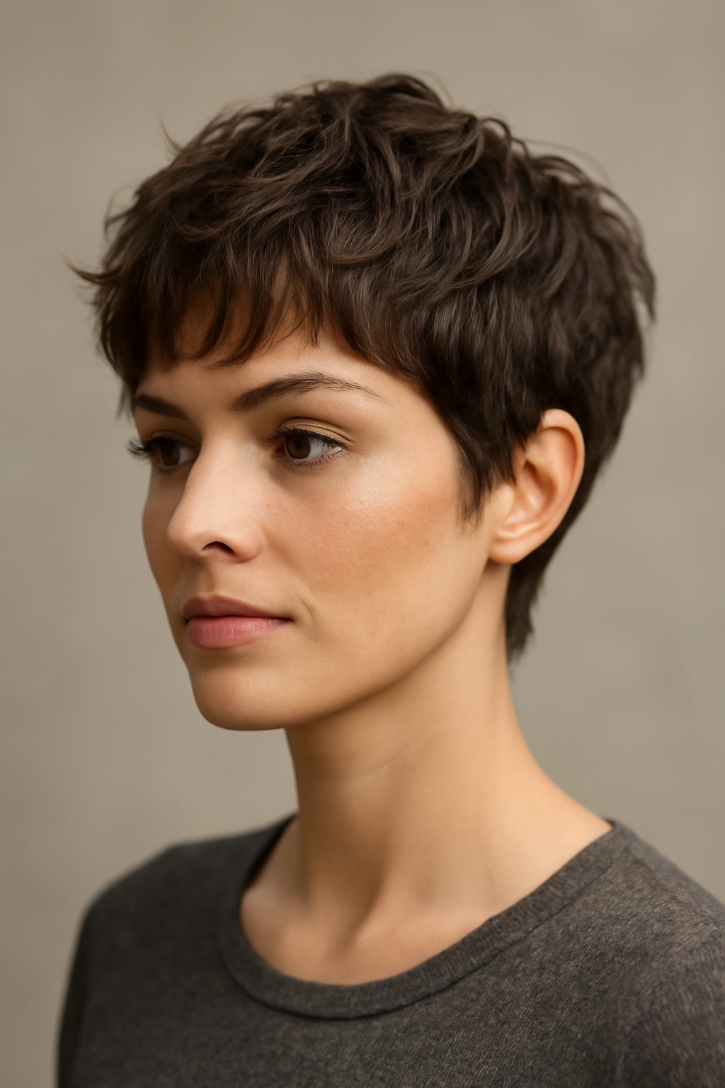 12 Wavy Pixie Styles Perfect for Wash and Go 8 Short textured crop pixie with choppy layers