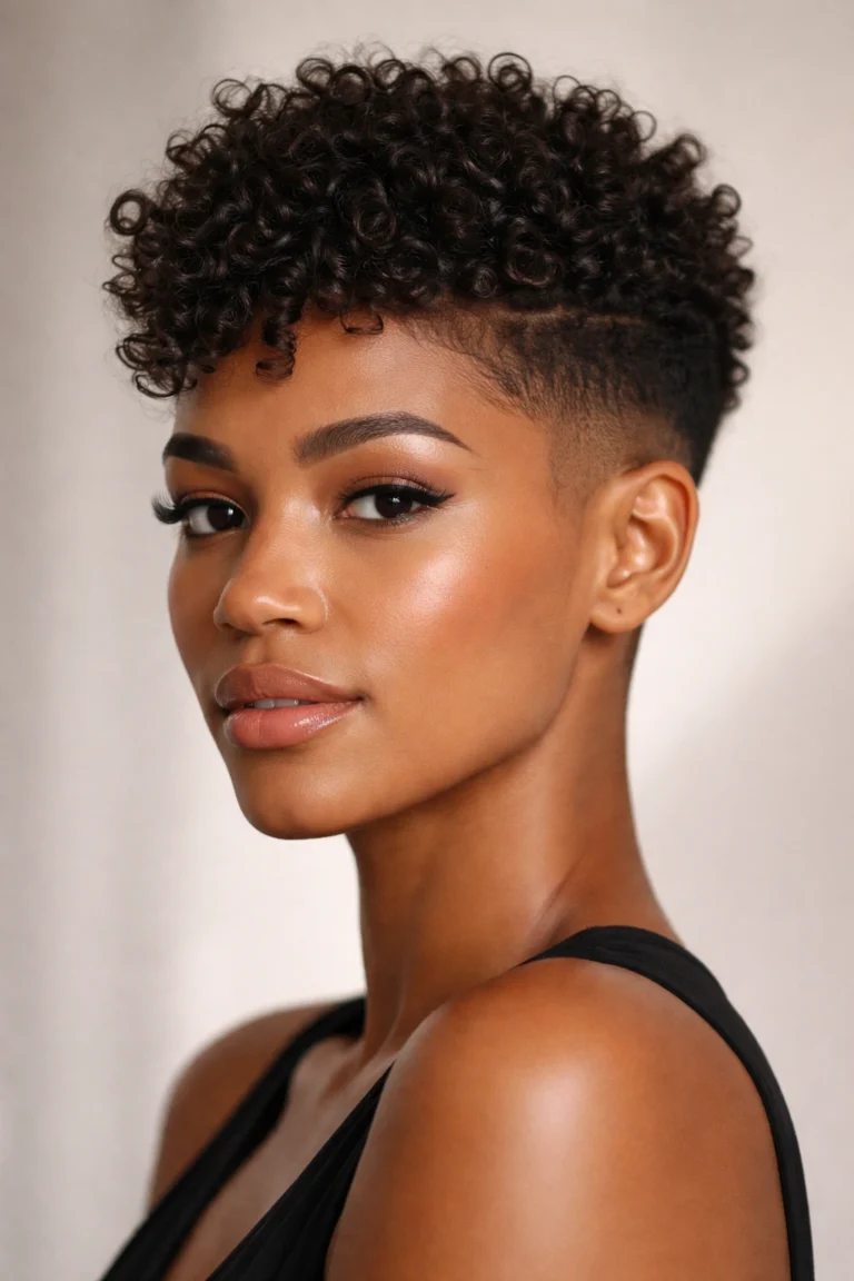 10 Short Curly Pixie Cuts For Natural Texture