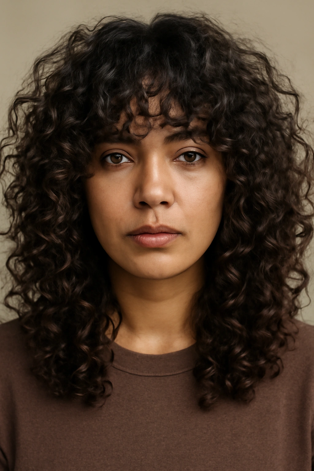 20 Layered Styles That Instantly Elevate Your Look 6 Thick blunt layers on curly hair defining curl pattern