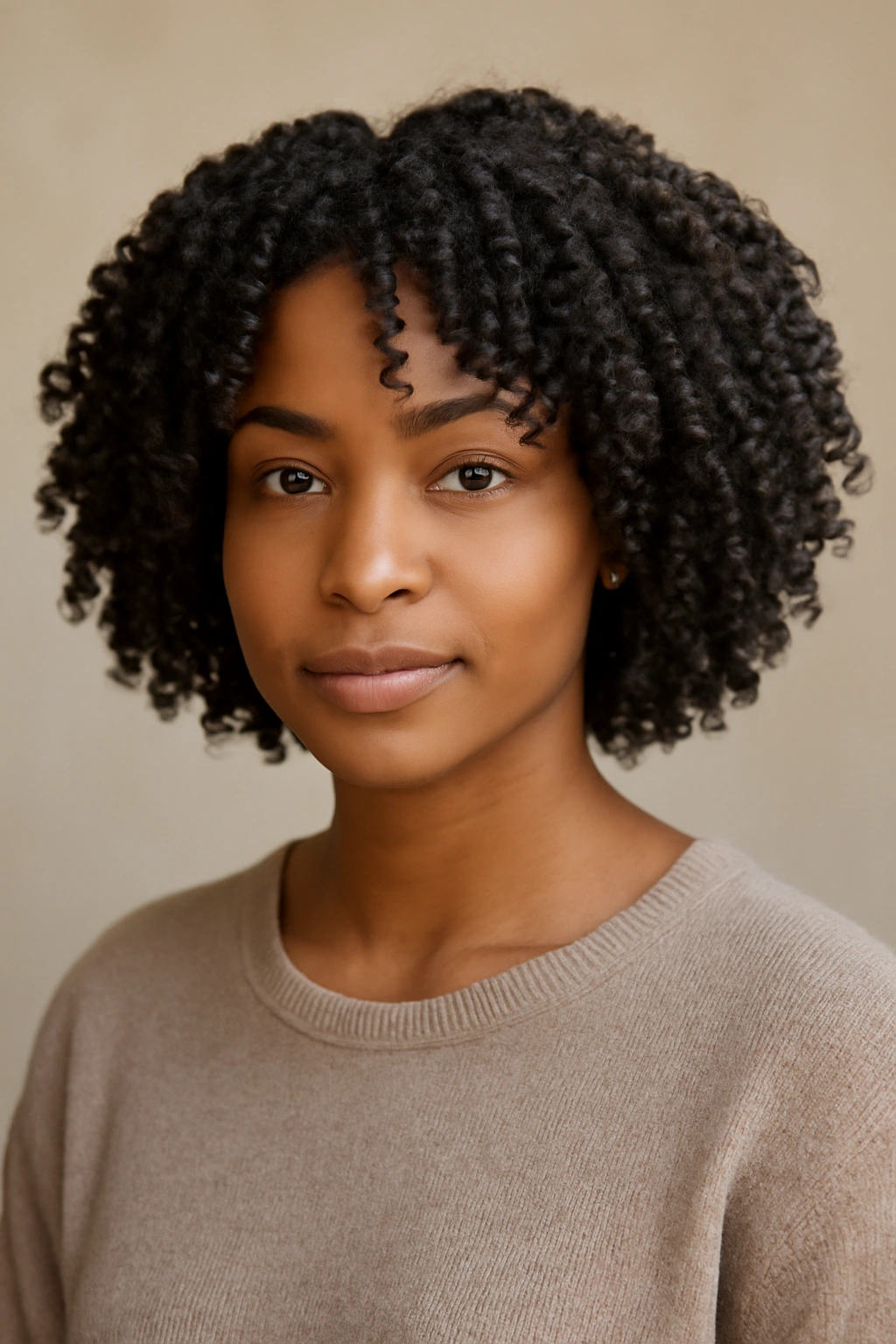 10 Short 3C Hairstyles That Will Instantly Elevate Your Look 5 Shoulder-length bob with defined twist-out coils.
