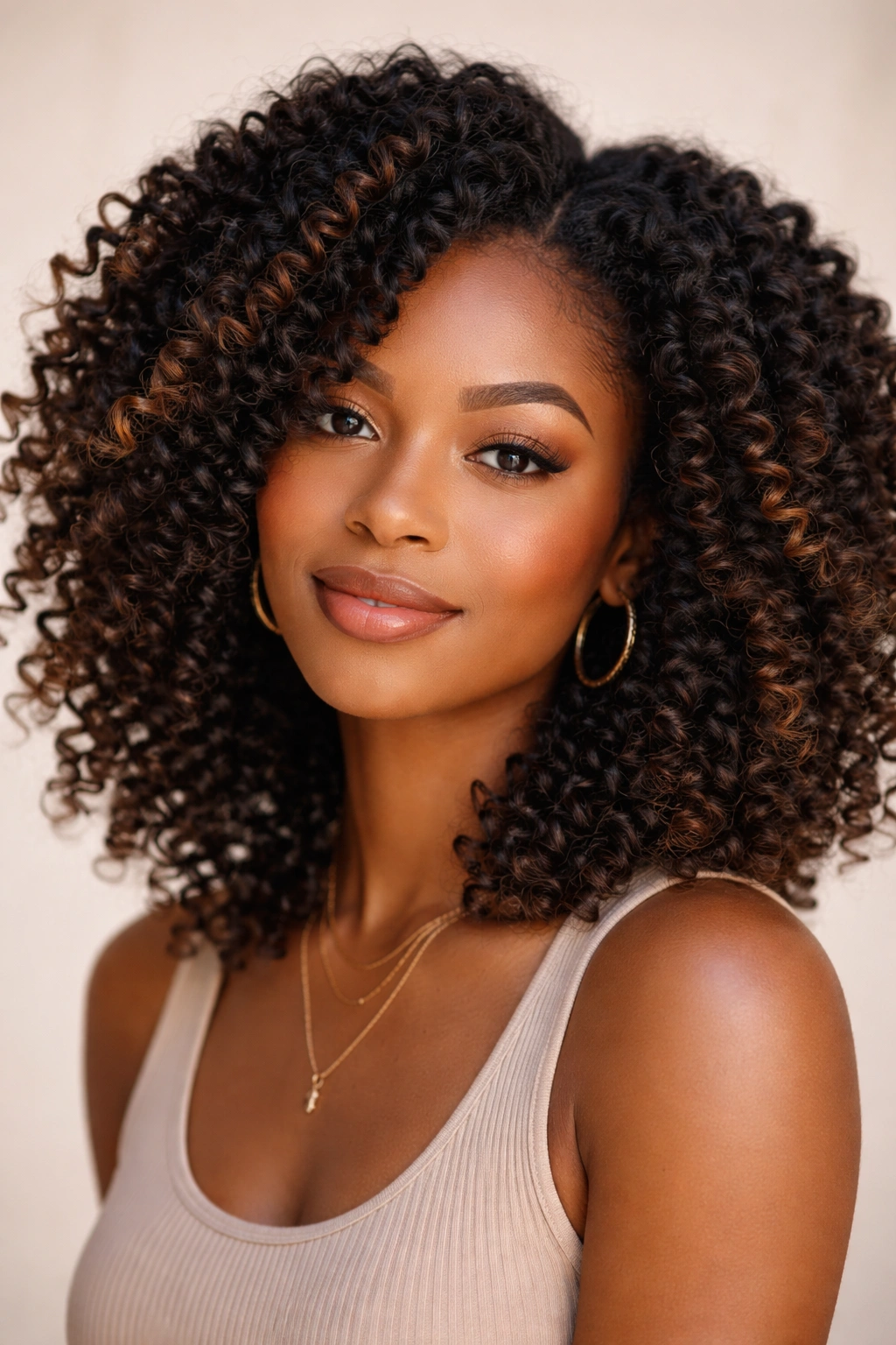 15 Short Twist Styles For Every Natural Hair Texture 12 Twist-out hairstyle with voluminous waves after unraveling twists
