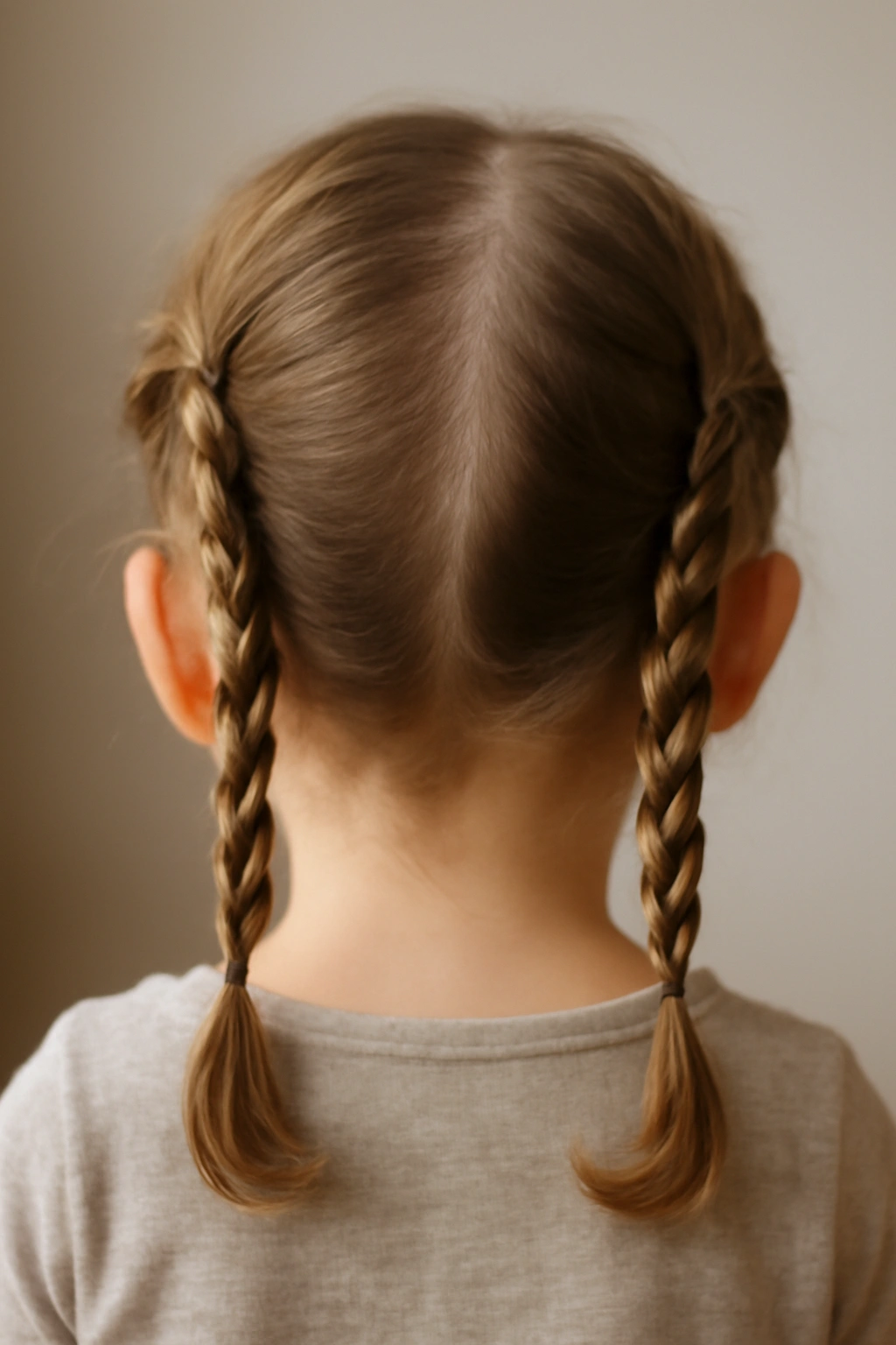 12 Toddler Hairstyles That Actually Stay All Day 1 Close-up of toddler with two-strand twisted pigtails