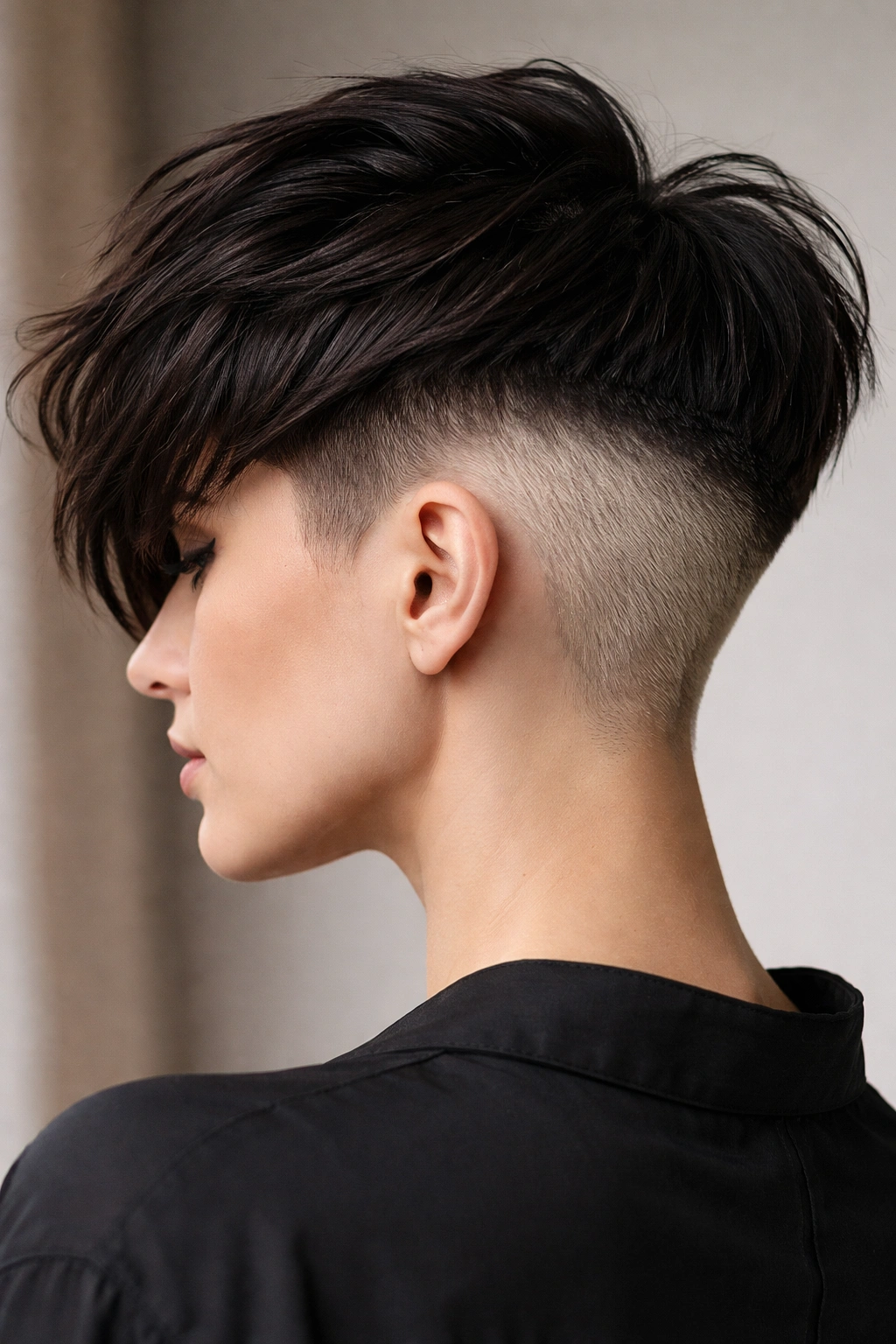 12 Undercut Hairstyles For Women Who Crave Edge 4 Soft undercut with blonde contrast and dark top