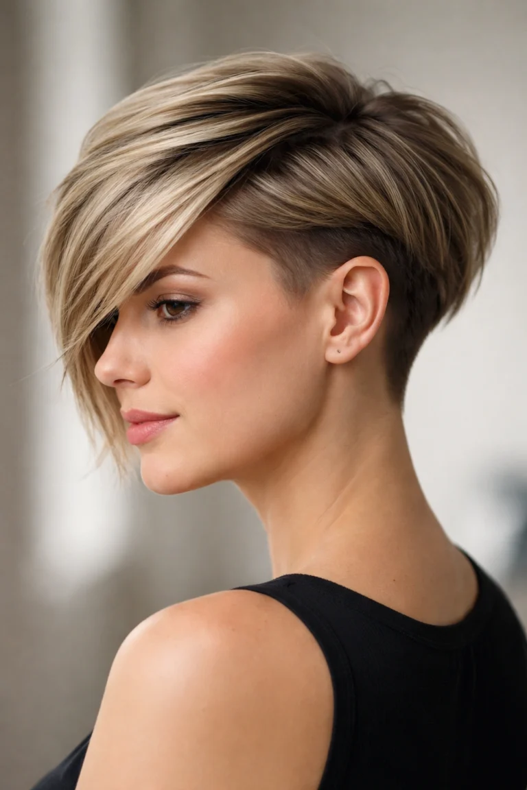 15 Slimming Short Hairstyles for Round Faces