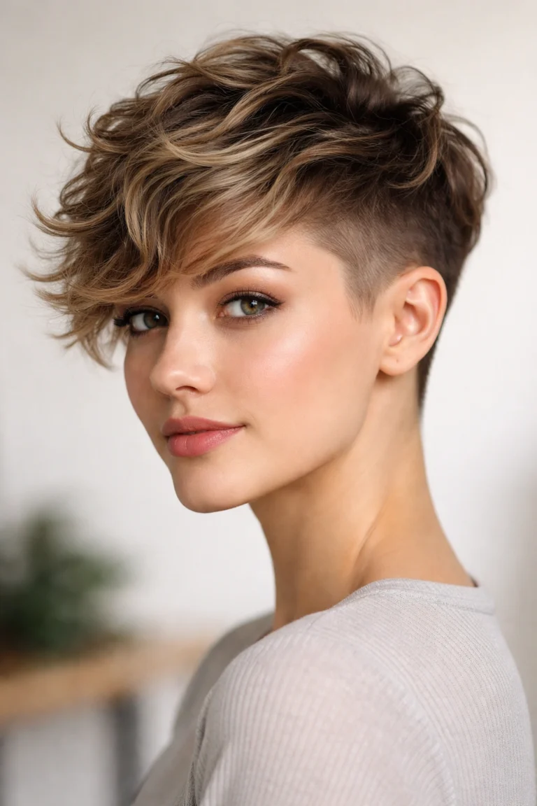 10 Wavy Pixie Cuts That Look Totally Effortless