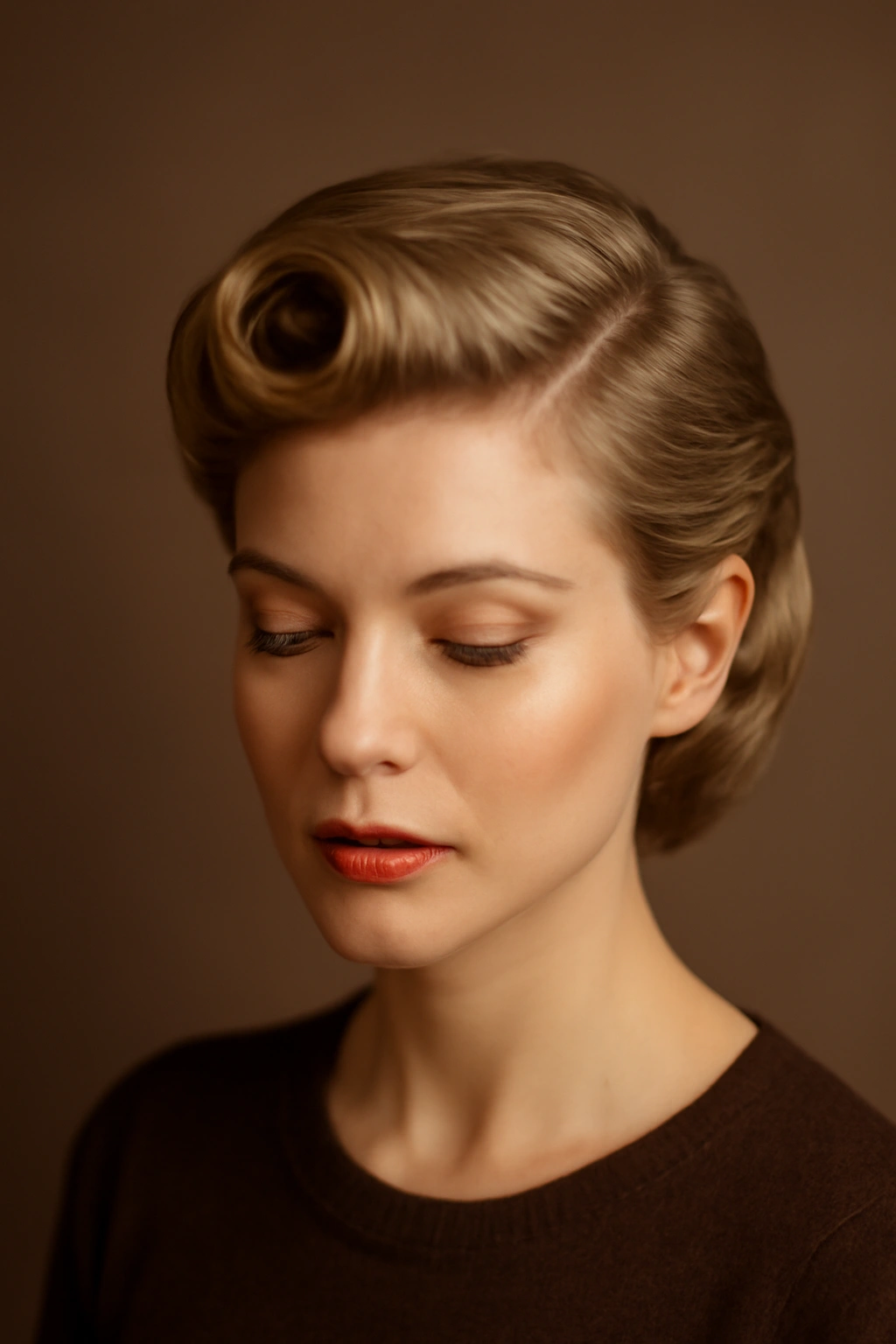 15 Easy Short Hair Updos That Work for Any Occasion 10 Tubular hair roll along the hairline on short hair