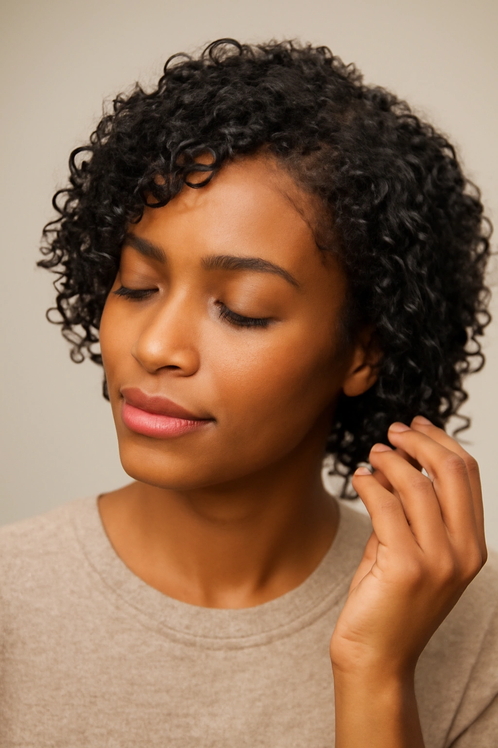 12 Easy Short Curly Styles for Effortless Mornings 11 Refreshed curls with renewed texture after a curl refresher
