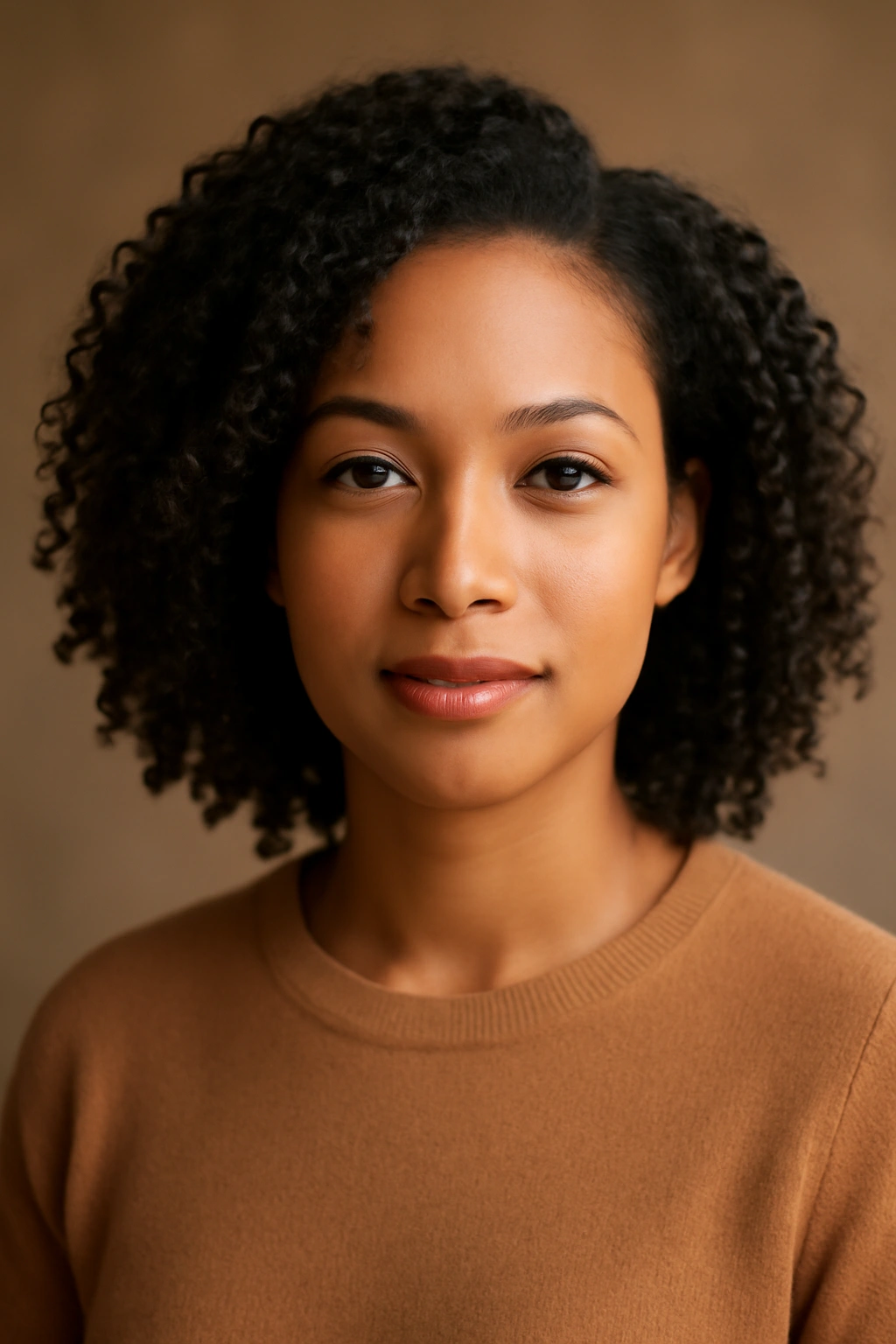 12 Wash and Go Haircuts for Busy Mornings 14 Confident person with an effortless wash-and-go hairstyle in a studio setting