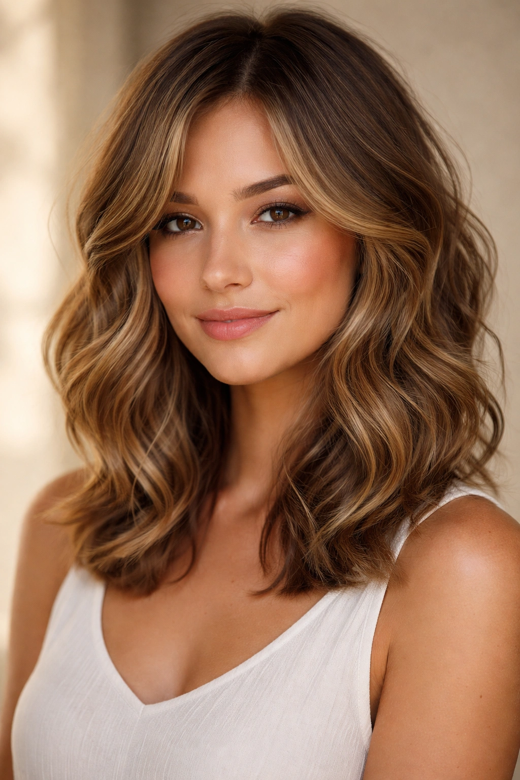 Shoulder-skimming waves with dimensional layers creating movement