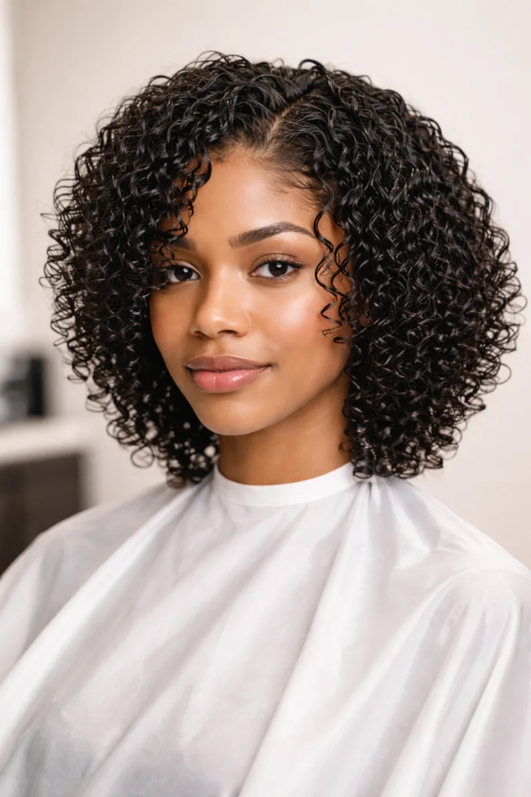 Short Natural Haircuts for Coily and Curly Hair