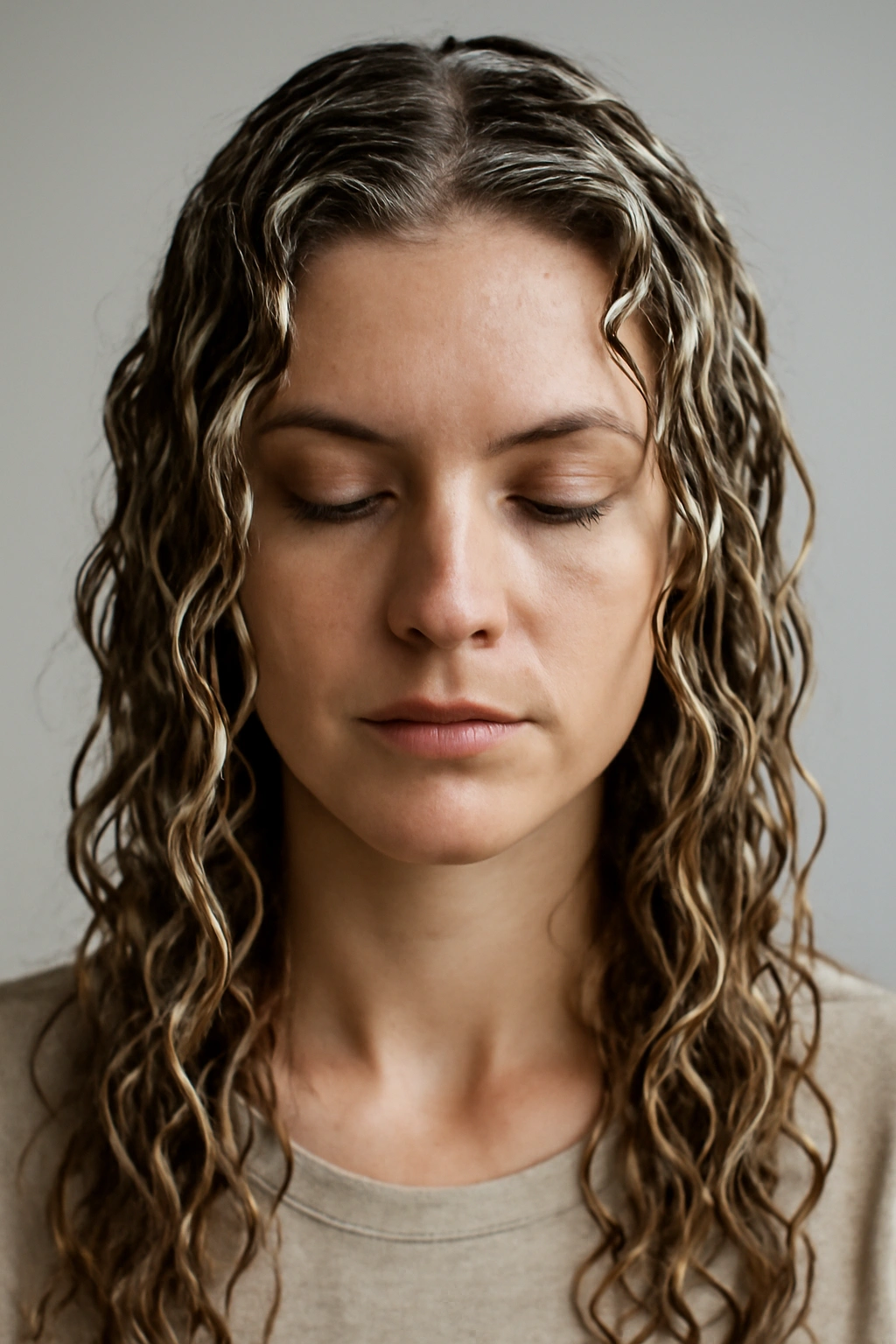 15 Heatless Wavy Hairstyles Anyone Can Pull Off 15 Damp hair with mousse forming wave patterns as it dries
