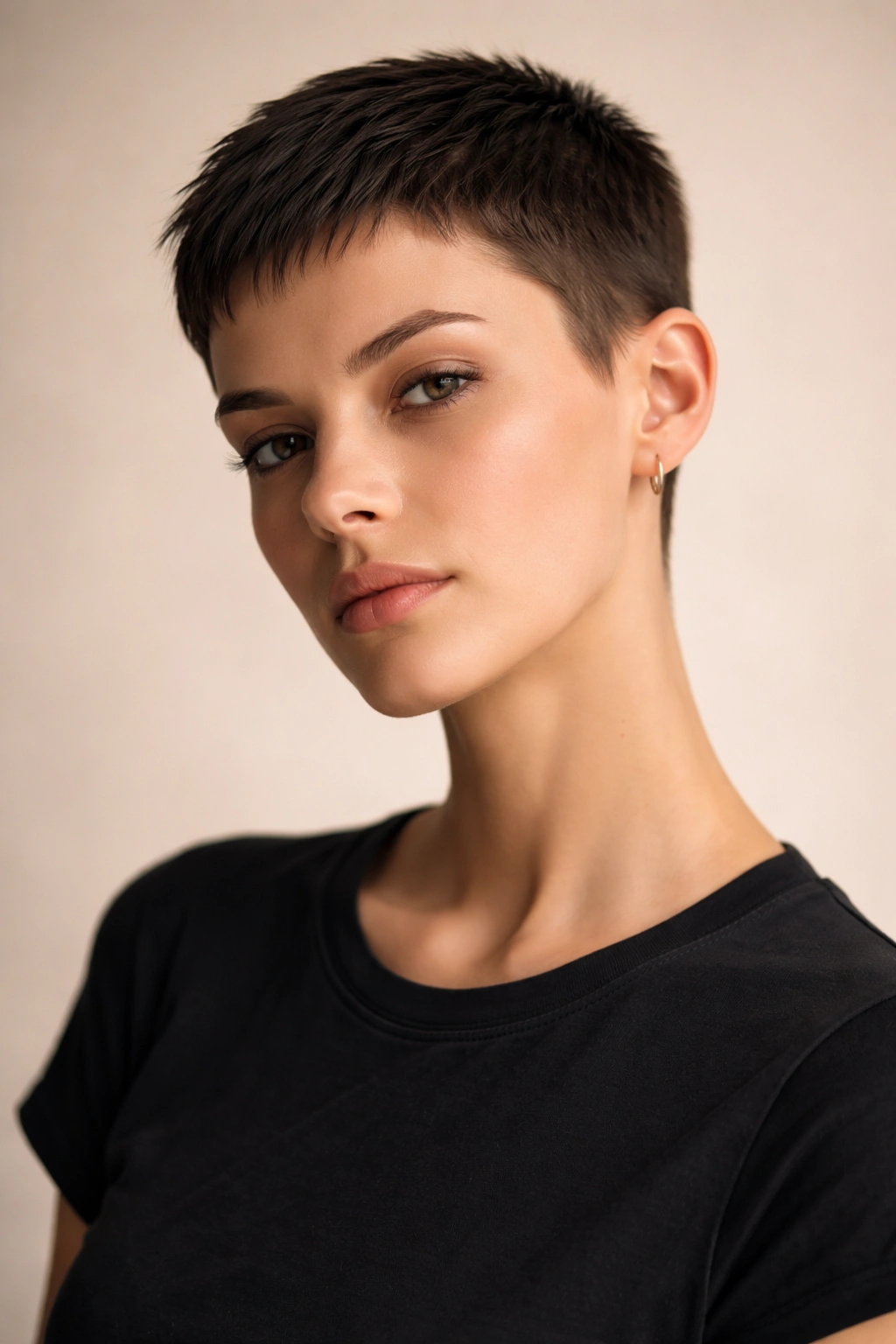 30 Pixie Cuts For Women Who Hate Fussing 18 Androgynous pixie crop with clean lines and sharp silhouette