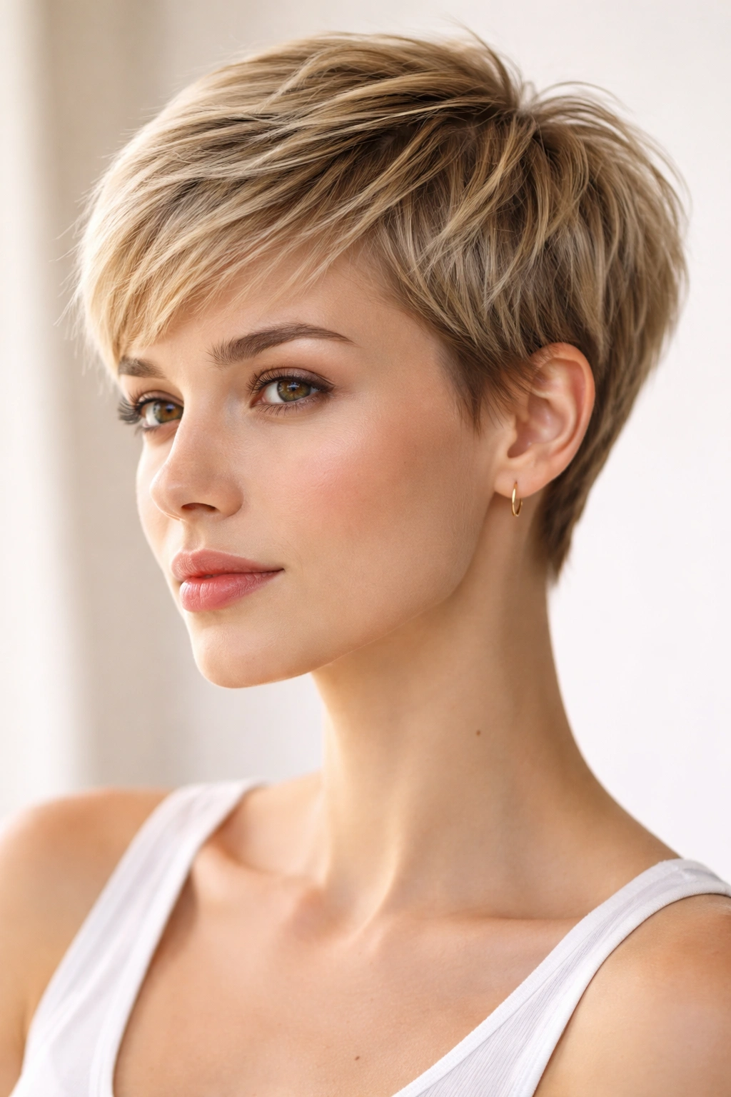 30 Pixie Cuts For Women Who Hate Fussing 15 Fine hair pixie cut with subtle layering and fullness