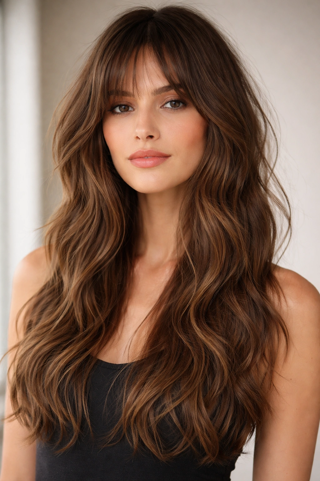 20 Shag Hairstyles Sorted By Hair And Face Type 14 Long shag with subtle layers to enhance natural waves and preserve length.